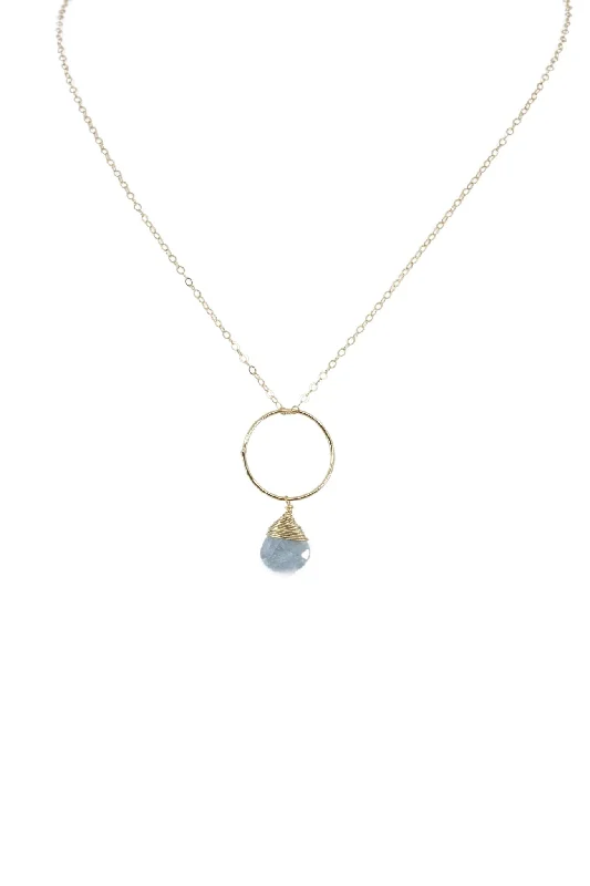 Limited-Stock Jewelry Sale – Shop Before It's Gone Yuliya Necklace in Aquamarine