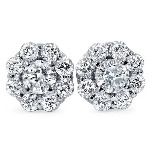 Exclusive Jewelry Offers – Sparkle For Less 1 1/2ct Halo Fire Diamond Studs 14K White Gold Exclusive Jewelry Offers – Sparkle For Less 1 1/2ct Halo Fire Diamond Studs 14K White Gold