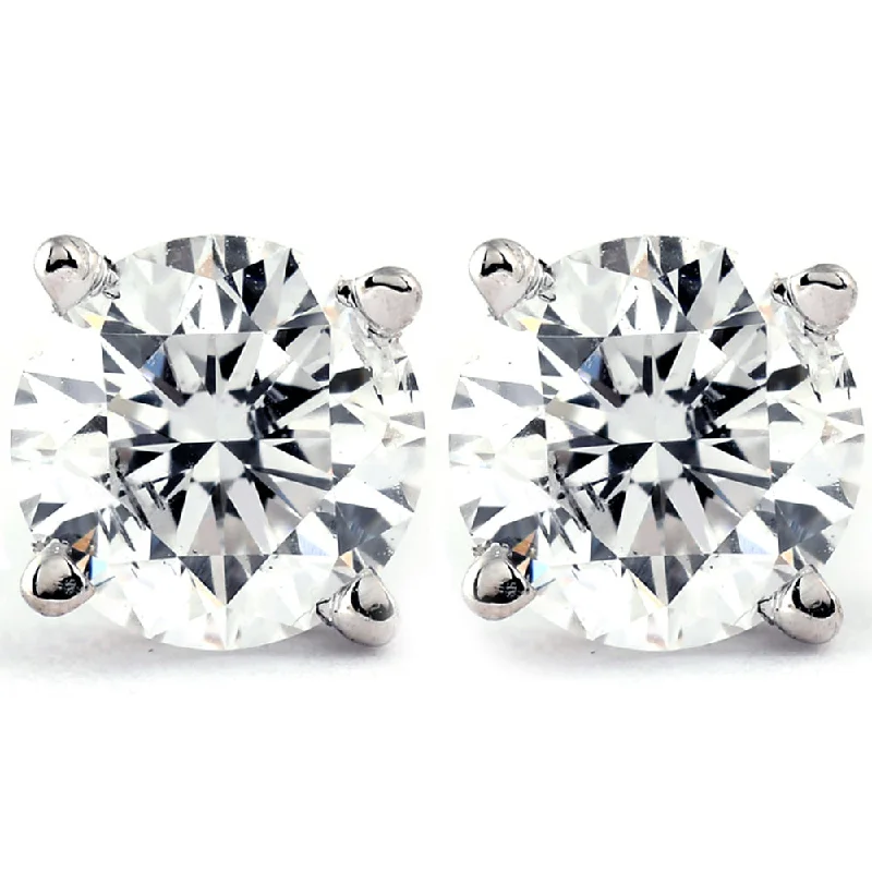 Limited-Time Jewelry Sale – Don't Miss These Deals 1 Ct TDW Platinum Round-Cut Diamond Screw Back Studs Limited-Time Jewelry Sale – Don't Miss These Deals 1 Ct TDW Platinum Round-Cut Diamond Screw Back Studs