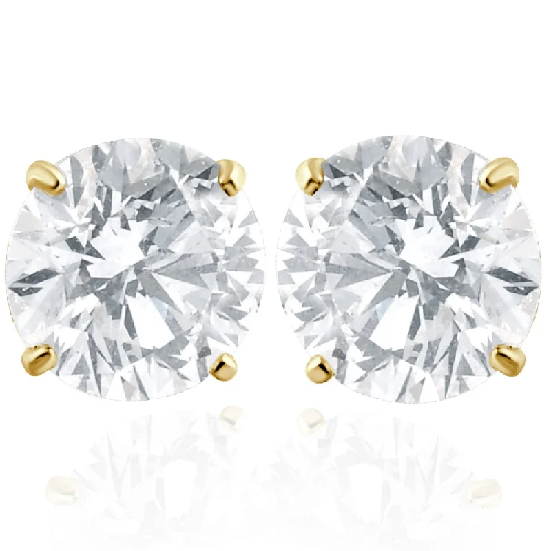 Personalized Jewelry Sale – Meaningful Gifts At Great Prices 2 Carat Lab Created Diamond Studs 14K Yellow Gold With Screw Backs Personalized Jewelry Sale – Meaningful Gifts At Great Prices 2 Carat Lab Created Diamond Studs 14K Yellow Gold With Screw Backs