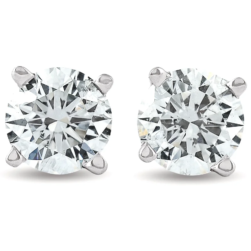 Special Offers On Handcrafted And Designer Jewelry 2 cttw Round Diamond Studs With Screw Backs Enhanced Special Offers On Handcrafted And Designer Jewelry 2 cttw Round Diamond Studs With Screw Backs Enhanced