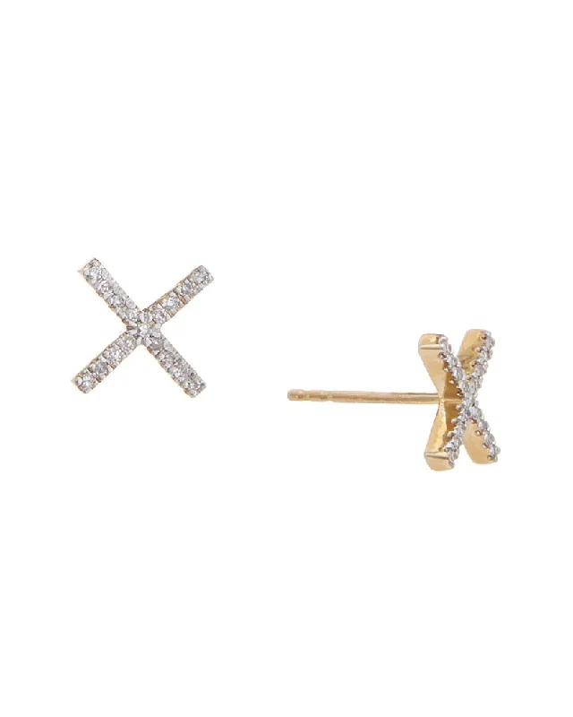 Limited Stock On Premium Jewelry At Low Prices Adina Reyter 14K 0.10 ct. tw. Diamond X Earrings Limited Stock On Premium Jewelry At Low Prices Adina Reyter 14K 0.10 ct. tw. Diamond X Earrings