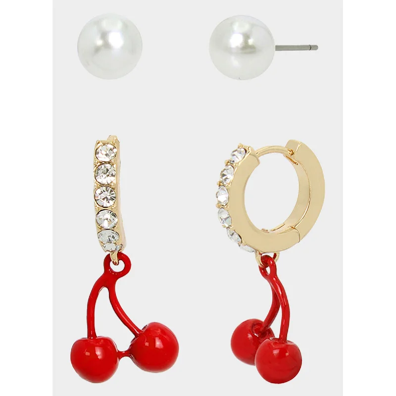 Buy More, Save More – Special Jewelry Discounts Betseys Pool Party Cherry Earring Set Red Buy More, Save More – Special Jewelry Discounts Betseys Pool Party Cherry Earring Set Red