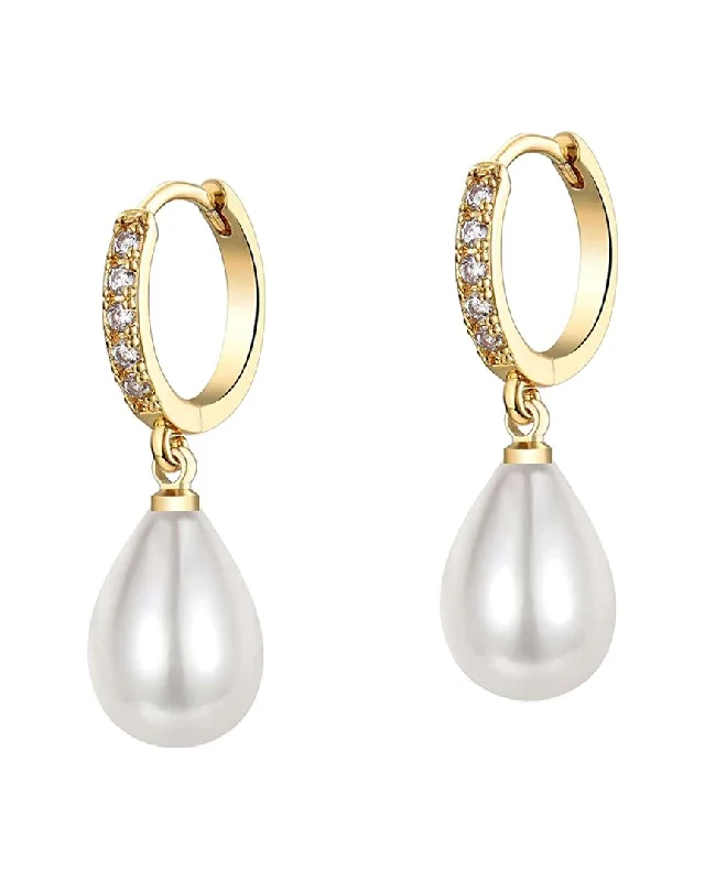 Jewelry Flash Sale – Stylish Designs At Unbeatable Rates Liv Oliver 18K 10-12mm Pearl CZ Essential Earrings Jewelry Flash Sale – Stylish Designs At Unbeatable Rates Liv Oliver 18K 10-12mm Pearl CZ Essential Earrings