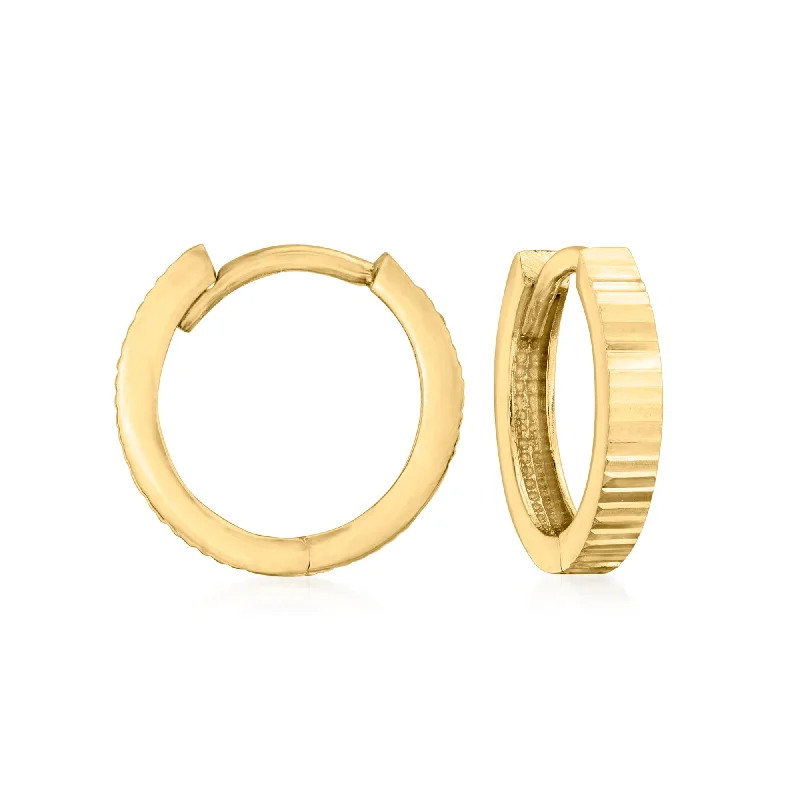 Personalized Jewelry Sale – Unique Pieces At Great Prices Ross-Simons 14kt Yellow Gold Diamond-Cut Huggie Hoop Earrings Personalized Jewelry Sale – Unique Pieces At Great Prices Ross-Simons 14kt Yellow Gold Diamond-Cut Huggie Hoop Earrings