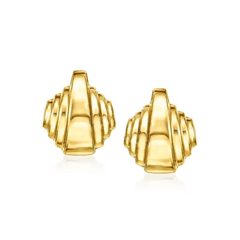 Personalized Jewelry Sale – Meaningful Gifts At Great Prices Ross-Simons Italian 18kt Gold Over Sterling Ribbed Earrings Personalized Jewelry Sale – Meaningful Gifts At Great Prices Ross-Simons Italian 18kt Gold Over Sterling Ribbed Earrings