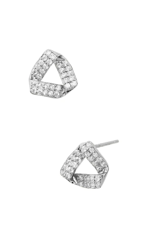 Limited-Stock Jewelry Clearance – Grab Your Favorites Now Sterling Contemporary CZ Knot Stud Limited-Stock Jewelry Clearance – Grab Your Favorites Now Sterling Contemporary CZ Knot Stud