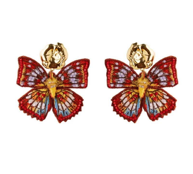 Seasonal Jewelry Sale – Upgrade Your Style Today Women's Bond Butterfly Earrings In Multi-Colored Seasonal Jewelry Sale – Upgrade Your Style Today Women's Bond Butterfly Earrings In Multi-Colored
