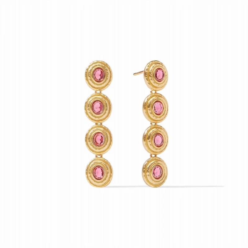 Special Deals On Handcrafted And Designer Jewelry Women's Tudor Tier Earrings In Gold Special Deals On Handcrafted And Designer Jewelry Women's Tudor Tier Earrings In Gold
