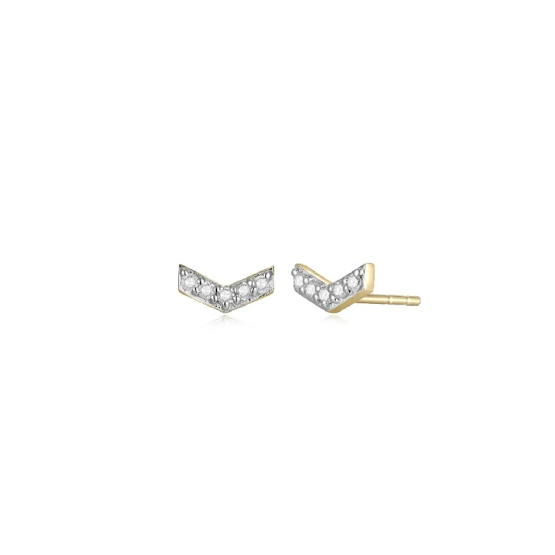 Personalized Jewelry Sale – Unique Pieces At Great Prices Women's V Shape Earrings In Yellow Gold Personalized Jewelry Sale – Unique Pieces At Great Prices Women's V Shape Earrings In Yellow Gold