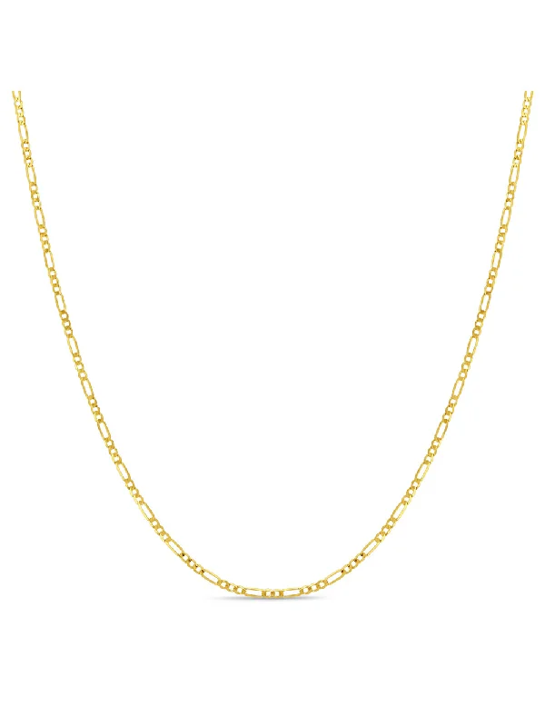 Limited Stock On Premium Jewelry At Low Prices 14k Gold Figaro Link 14" Baby / Toddler / Kids Chain Limited Stock On Premium Jewelry At Low Prices 14k Gold Figaro Link 14" Baby / Toddler / Kids Chain