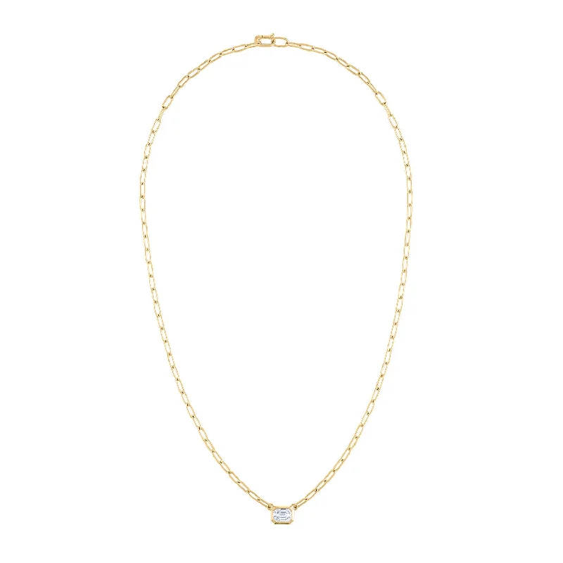Versatile Layering Jewelry For Effortless Chic 14KT GOLD DIAMOND HEXAGON LINK NECKLACE Versatile Layering Jewelry For Effortless Chic 14KT GOLD DIAMOND HEXAGON LINK NECKLACE