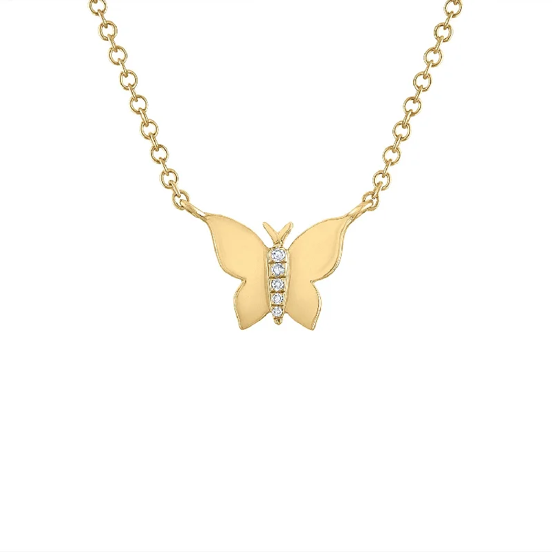 Luxury Jewelry Sale – Sparkle For Less 14KT GOLD DIAMOND SMALL SHINY BUTTERFLY NECKLACE Luxury Jewelry Sale – Sparkle For Less 14KT GOLD DIAMOND SMALL SHINY BUTTERFLY NECKLACE