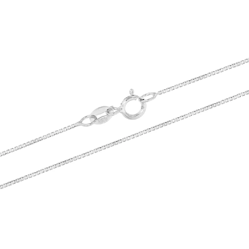 Seasonal Jewelry Sale – Upgrade Your Collection 925 Sterling Silver Classic 1mm Box Chain 16" Seasonal Jewelry Sale – Upgrade Your Collection 925 Sterling Silver Classic 1mm Box Chain 16"