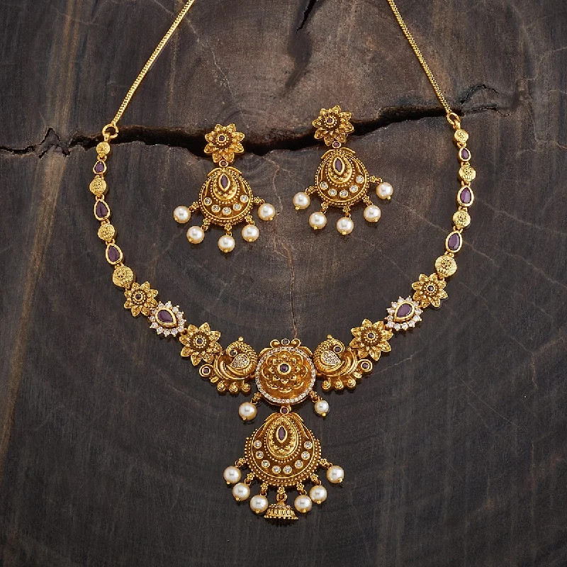 High-End Sparkle, Low-End Prices – Shop Now Antique Necklace 177692