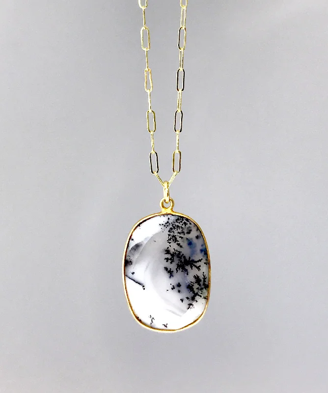 Flash Sale On Exquisite Jewelry – Don't Miss Out Dendritic Opal Pendant