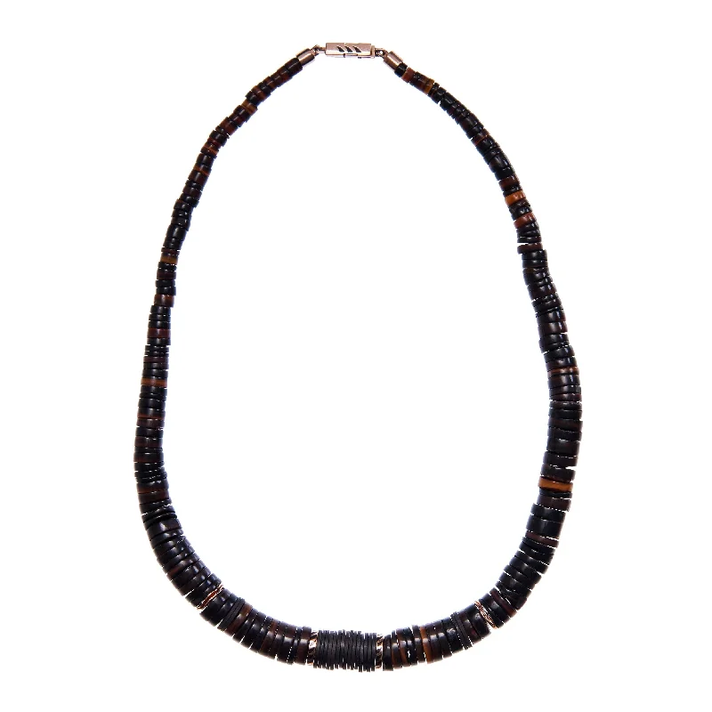 Unmissable Jewelry Sale – Shop Before It's Too Late Dezso 18k Classic Chocolate Shell & Coco Shark Fin Puka Necklace, 9mm Unmissable Jewelry Sale – Shop Before It's Too Late Dezso 18k Classic Chocolate Shell & Coco Shark Fin Puka Necklace, 9mm