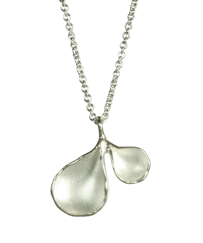 Shop Stylish Jewelry Now And Save Big Large Double Petal Pendant