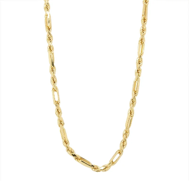 Limited-Stock Jewelry Clearance – Grab Your Favorites Now YELLOW GOLD FIGAROPE CHAIN NECKLACE Limited-Stock Jewelry Clearance – Grab Your Favorites Now YELLOW GOLD FIGAROPE CHAIN NECKLACE