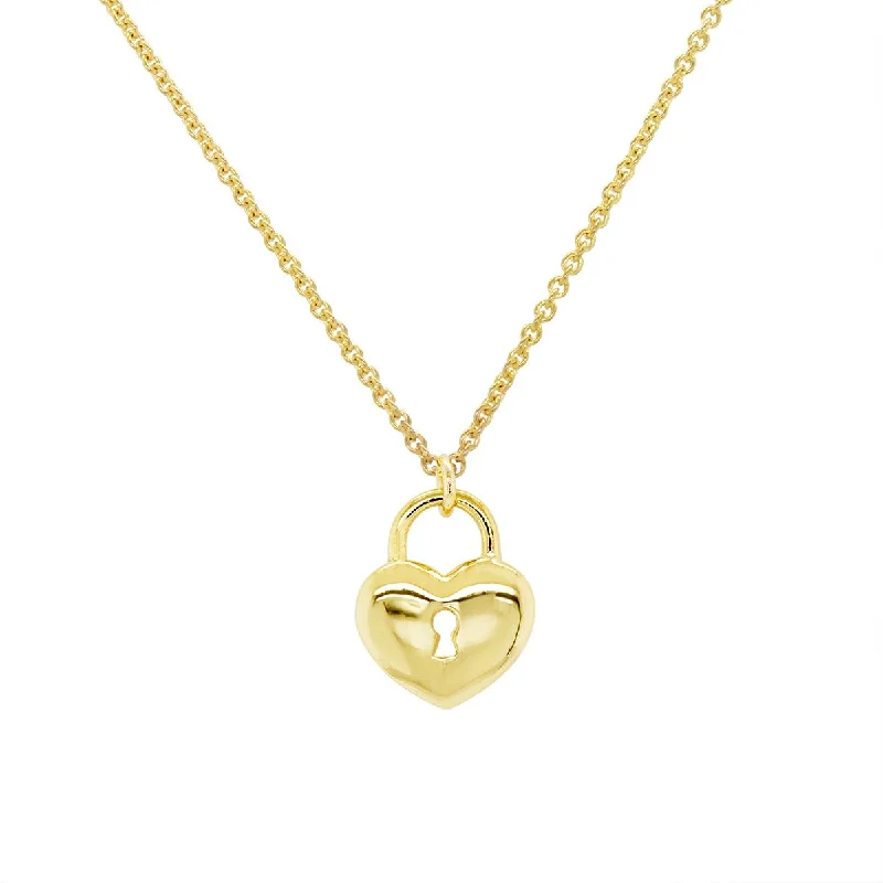 Unmissable Deals On Handmade Jewelry Collections YELLOW GOLD HEART SHAPED KEYHOLE NECKLACE Unmissable Deals On Handmade Jewelry Collections YELLOW GOLD HEART SHAPED KEYHOLE NECKLACE