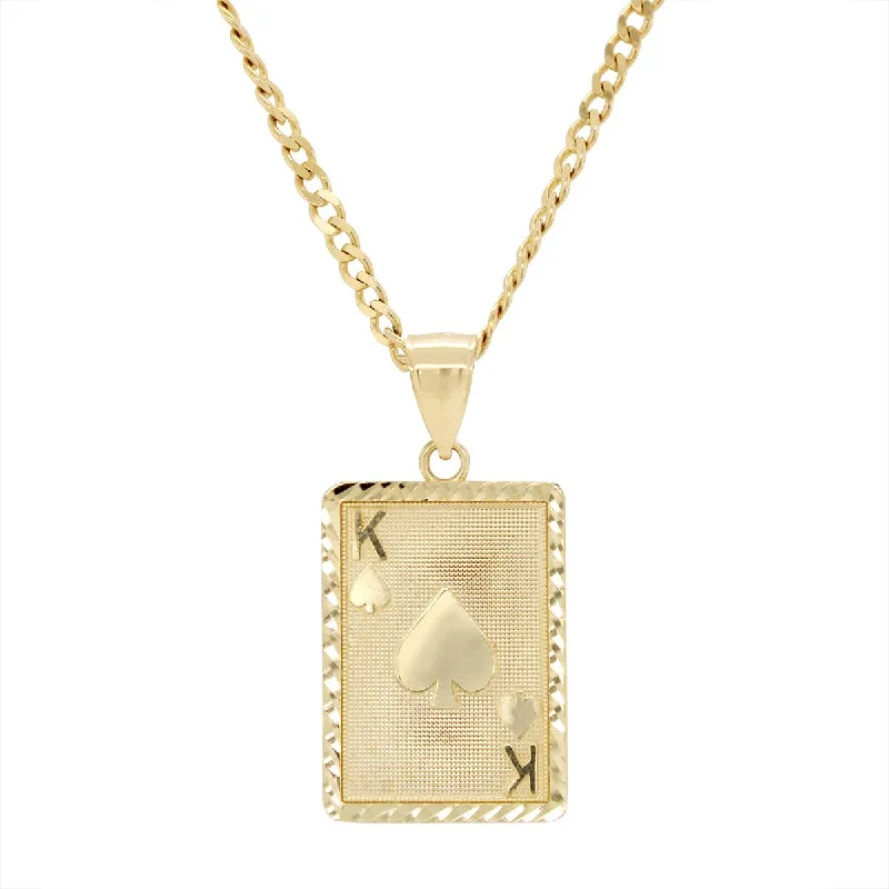 Save On Luxury Jewelry Pieces – Limited-Time Offers YELLOW GOLD KING OF SPADES CHARM PENDANT Save On Luxury Jewelry Pieces – Limited-Time Offers YELLOW GOLD KING OF SPADES CHARM PENDANT