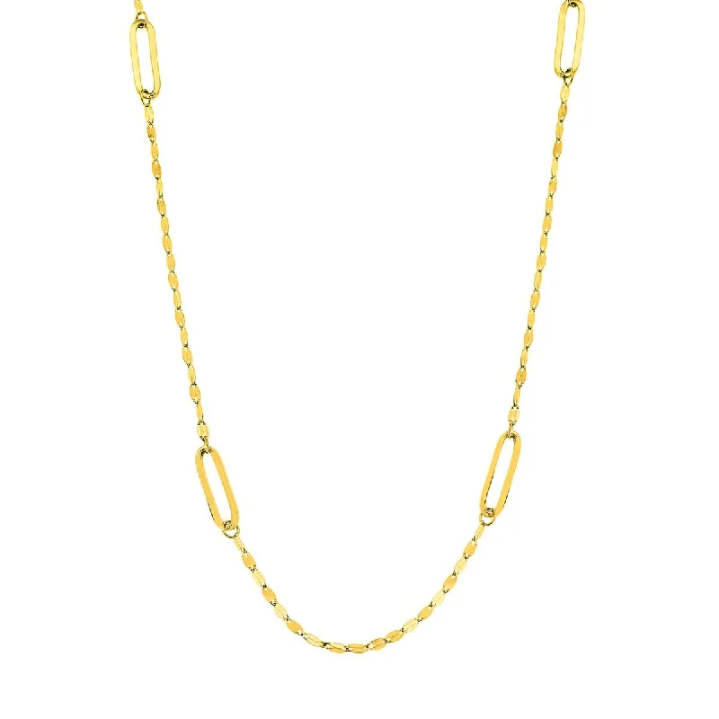 Flash Sale On Exquisite Jewelry – Don't Miss Out YELLOW GOLD LONG LINK HAMMERED CHAIN NECKLACE Flash Sale On Exquisite Jewelry – Don't Miss Out YELLOW GOLD LONG LINK HAMMERED CHAIN NECKLACE