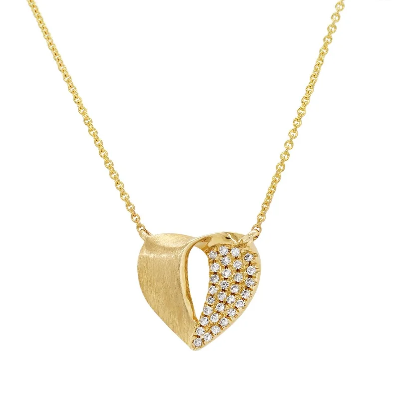Exclusive Jewelry Sale – Grab Timeless Pieces Now YELLOW GOLD OPEN HEART PENDANT NECKLACE WITH DIAMONDS, .07 CT TW Exclusive Jewelry Sale – Grab Timeless Pieces Now YELLOW GOLD OPEN HEART PENDANT NECKLACE WITH DIAMONDS, .07 CT TW