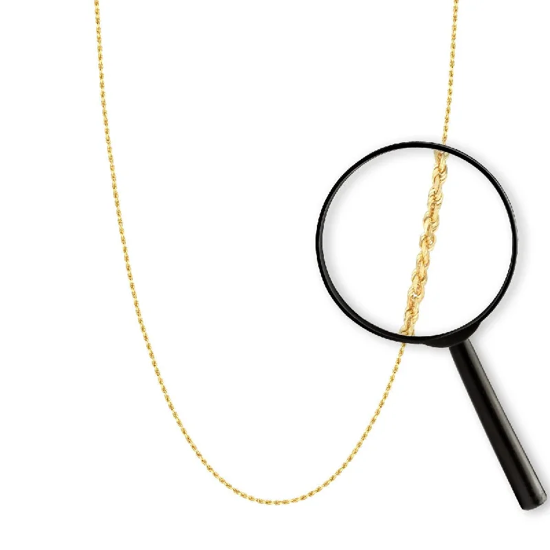 Bestselling Jewelry Now On Sale – Elevate Your Look YELLOW GOLD ROPE CHAIN NECKLACE, 1.8MM Bestselling Jewelry Now On Sale – Elevate Your Look YELLOW GOLD ROPE CHAIN NECKLACE, 1.8MM
