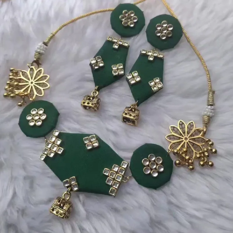 Timeless Beauty, Unbeatable Deals – Jewelry Sale On Bajana Lifestyle Gold Plated Kundan Stone Handmade Choker Necklace Set Timeless Beauty, Unbeatable Deals – Jewelry Sale On Bajana Lifestyle Gold Plated Kundan Stone Handmade Choker Necklace Set
