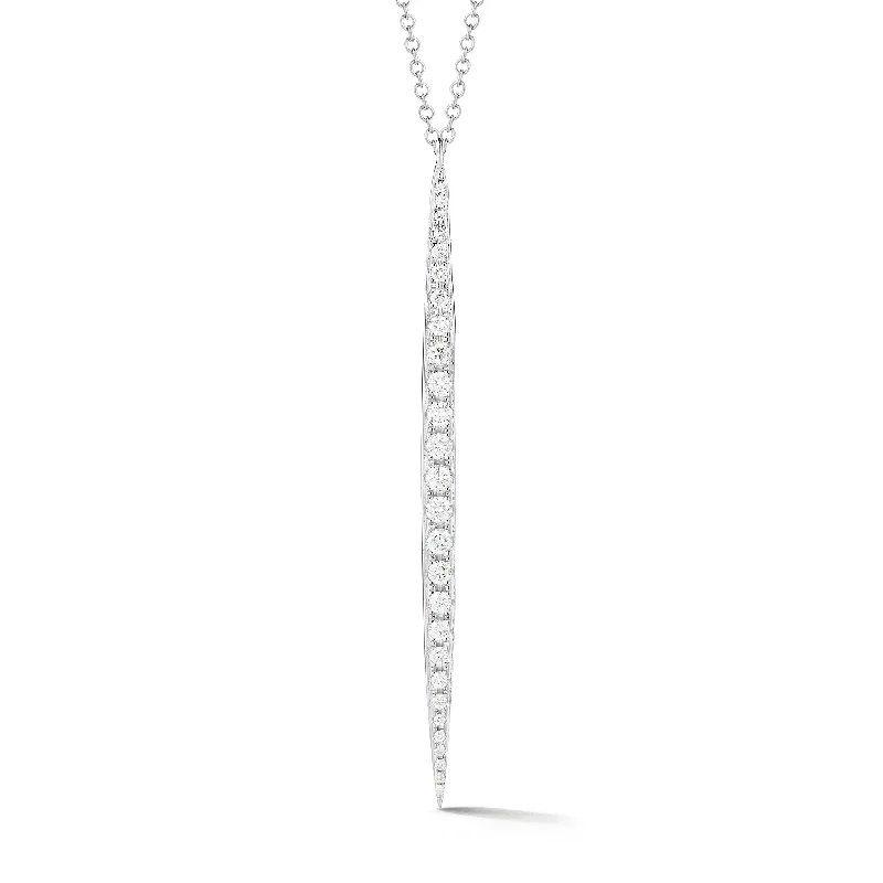 Jewelry Clearance Sale – Final Reductions Diamond Dagger Pendant Necklace