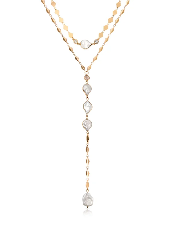 Limited-Time Jewelry Discounts – Shine Without The Splurge Dreamin' Freshwater Pearl Lariat Set Limited-Time Jewelry Discounts – Shine Without The Splurge Dreamin' Freshwater Pearl Lariat Set