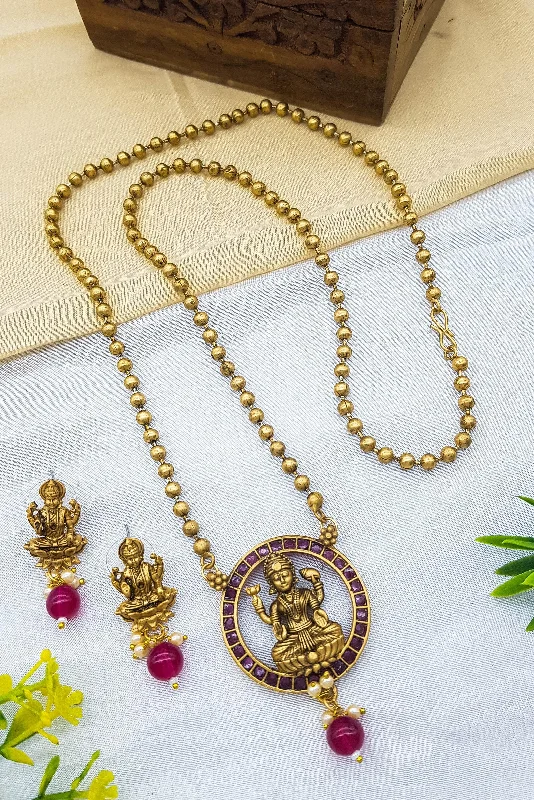Grab Exquisite Jewelry At The Lowest Prices Gold Plated Elegant Necklace Set