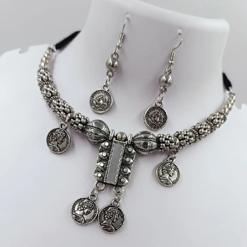 Bold And Beautiful Jewelry Now At Irresistible Prices Kavita Art Oxidised Plated Mirror Necklace Set Bold And Beautiful Jewelry Now At Irresistible Prices Kavita Art Oxidised Plated Mirror Necklace Set