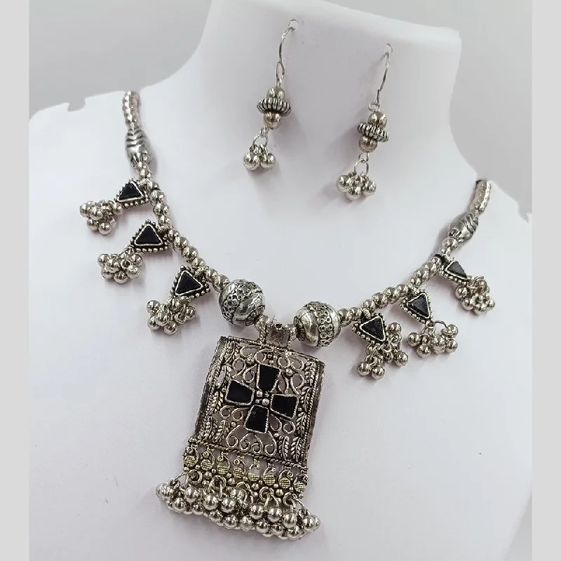 Fine Jewelry, Limited-Time Offers Available Kavita Art Oxidised Plated Mirror Necklace Set Fine Jewelry, Limited-Time Offers Available Kavita Art Oxidised Plated Mirror Necklace Set