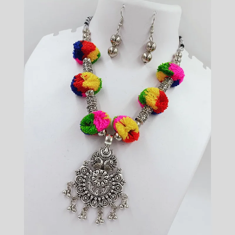 Exclusive Savings On Timeless Jewelry Pieces Kavita Art Oxidised Plated Navratri Special Pom Pom Necklace Set Exclusive Savings On Timeless Jewelry Pieces Kavita Art Oxidised Plated Navratri Special Pom Pom Necklace Set
