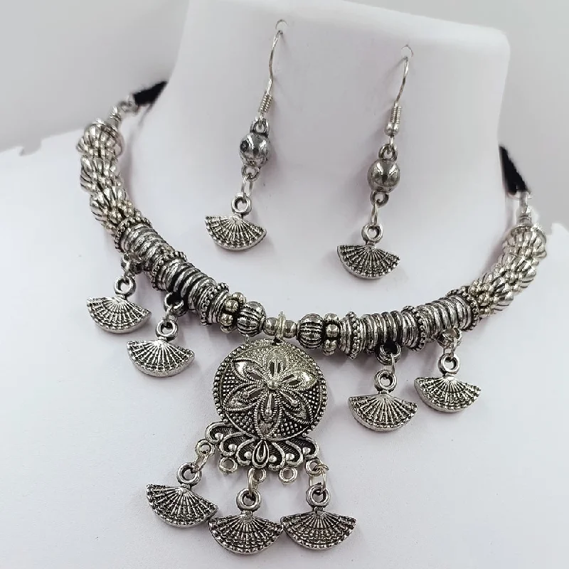 Fashion-Forward Jewelry At Exclusive Discounts Kavita Art Oxidised Plated Necklace Set Fashion-Forward Jewelry At Exclusive Discounts Kavita Art Oxidised Plated Necklace Set