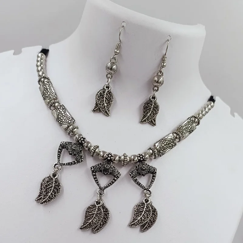 Final Call For Exquisite Jewelry At Reduced Rates Kavita Art Oxidised Plated Necklace Set Final Call For Exquisite Jewelry At Reduced Rates Kavita Art Oxidised Plated Necklace Set