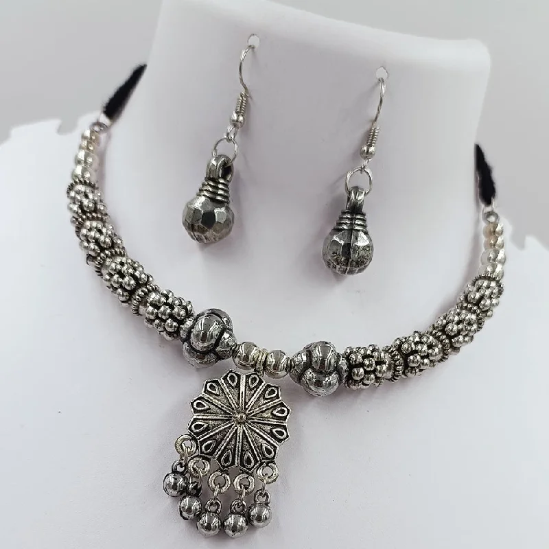Timeless Elegance Now At Special Discounts Kavita Art Oxidised Plated Necklace Set Timeless Elegance Now At Special Discounts Kavita Art Oxidised Plated Necklace Set