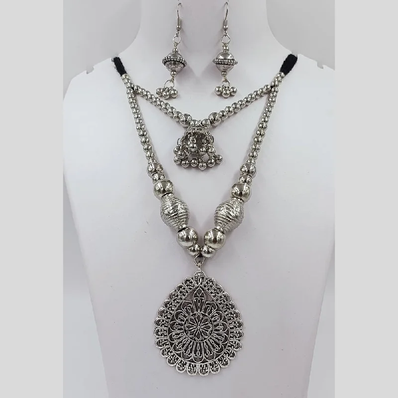 Exclusive Online Jewelry Sale – Don't Wait Kavita Art Oxidised Plated Necklace Set