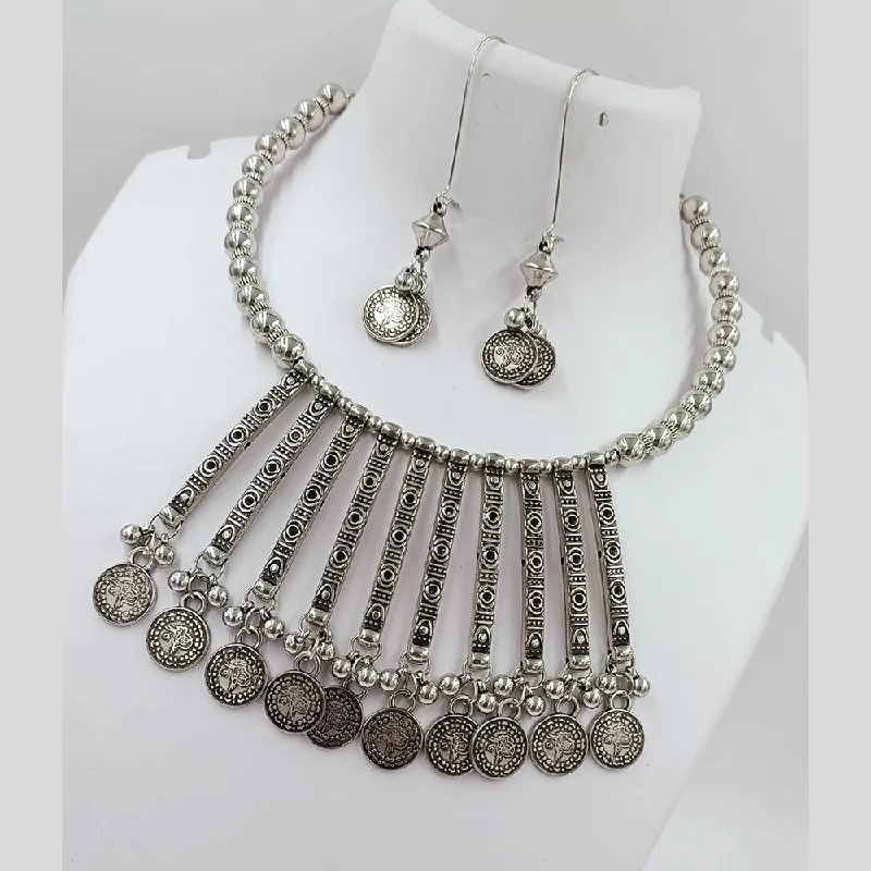 The Perfect Jewelry Piece At The Perfect Discount Kavita Art Oxidised Plated Necklace Set The Perfect Jewelry Piece At The Perfect Discount Kavita Art Oxidised Plated Necklace Set