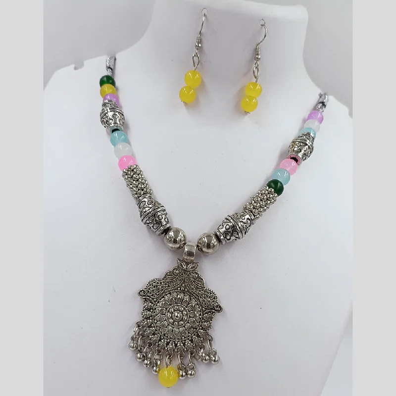Stunning Jewelry At Even More Stunning Prices Kavita Art Oxidised Plated Pearls Necklace Set Stunning Jewelry At Even More Stunning Prices Kavita Art Oxidised Plated Pearls Necklace Set