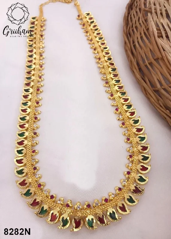 Shine Without Limits – Jewelry Sale Happening Now Premium gold plated Kerala jewelry 8282N Shine Without Limits – Jewelry Sale Happening Now Premium gold plated Kerala jewelry 8282N