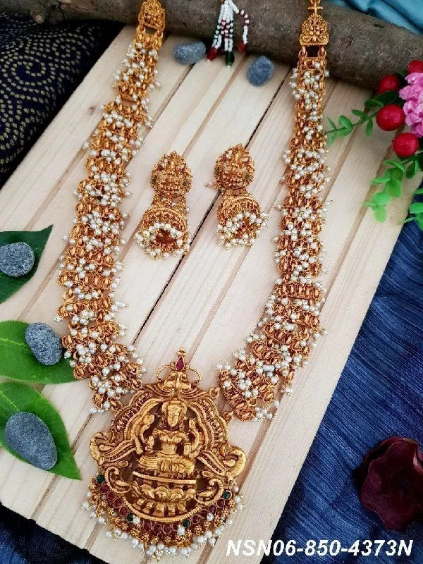Must-Have Jewelry At Unbelievable Discounts PREMIUM LAXMI LONG NECKLACE SET/LONG