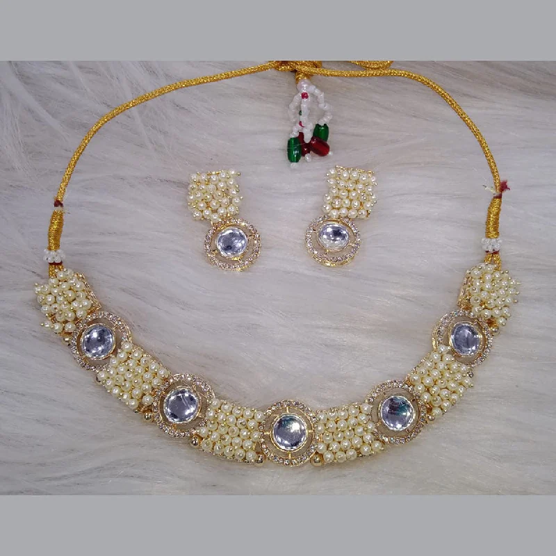 Limited-Stock Jewelry Sale – Shop Before It's Gone SNERA Gold Plated Kundan Stone And Pearl Necklace Set Limited-Stock Jewelry Sale – Shop Before It's Gone SNERA Gold Plated Kundan Stone And Pearl Necklace Set