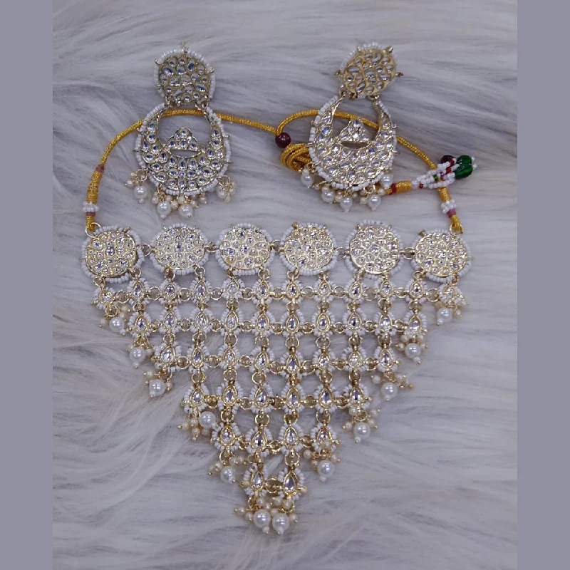 Exclusive Jewelry Sale – Grab Timeless Pieces Now SNERA Gold Plated Kundan Stone And Pearl Necklace Set Exclusive Jewelry Sale – Grab Timeless Pieces Now SNERA Gold Plated Kundan Stone And Pearl Necklace Set