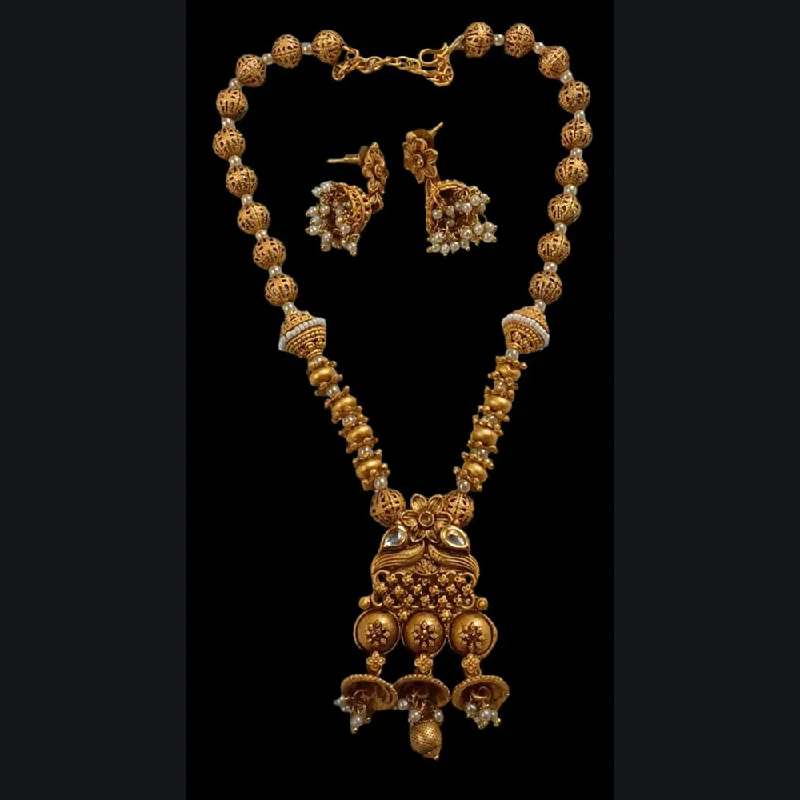 Timeless Elegance At Unbelievable Discounts SNERA  Gold Plated Necklace Set
