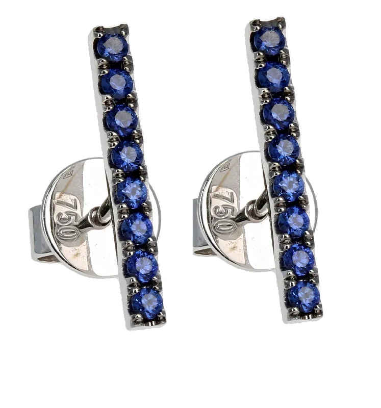 Exclusive Gemstone Jewelry Markdowns – Shop Now Bar Sapphire Earring