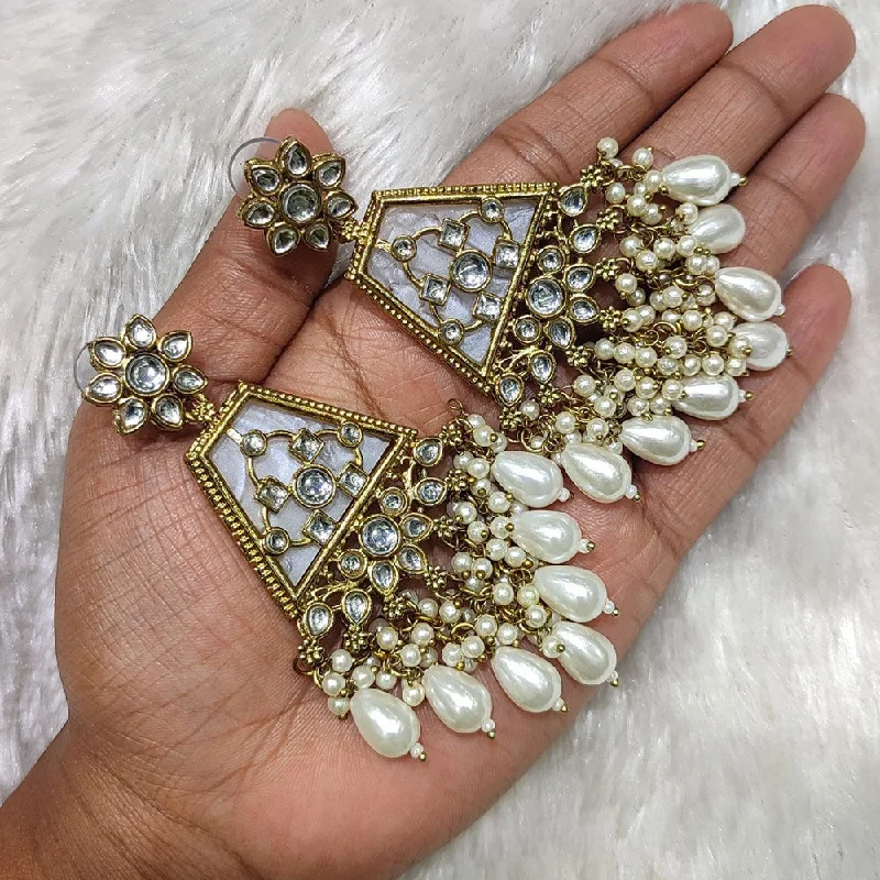 Final Call – Shop Exquisite Jewelry Before It's Gone Akruti Collection Gold Plated Crystal Stone And Pearls Dangler Earrings Final Call – Shop Exquisite Jewelry Before It's Gone Akruti Collection Gold Plated Crystal Stone And Pearls Dangler Earrings