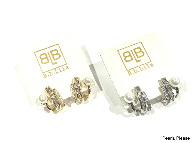 Holiday Jewelry Sale – Perfect Gifts At The Best Prices Pearls Please Hoops by B.B. Lila Holiday Jewelry Sale – Perfect Gifts At The Best Prices Pearls Please Hoops by B.B. Lila
