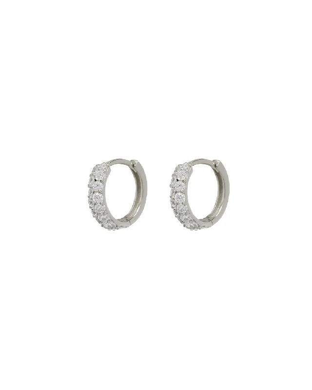 High-End Sparkle, Low-End Prices – Jewelry Sale Live Baby Pave Huggies- Silver (Ships Early January) High-End Sparkle, Low-End Prices – Jewelry Sale Live Baby Pave Huggies- Silver (Ships Early January)